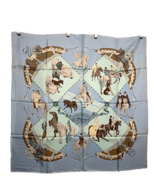 HERMES（エルメス）HERMES (エルメス) HERMES シャンティイ城馬の博物館 カレ90 スカーフの古着・服飾アイテム