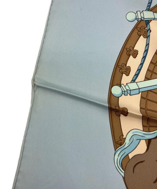 HERMES（エルメス）HERMES (エルメス) HERMES シャンティイ城馬の博物館 カレ90 スカーフの古着・服飾アイテム
