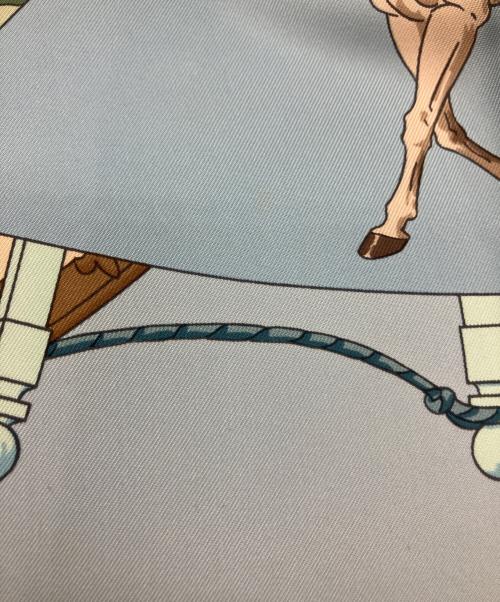 HERMES（エルメス）HERMES (エルメス) HERMES シャンティイ城馬の博物館 カレ90 スカーフの古着・服飾アイテム