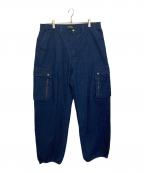 MORE BAGGYモアバギー）の古着「ファイヤーマンジャケットパンツ」｜インディゴ