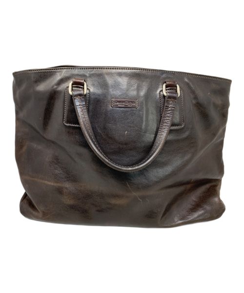 Daniel&Bob（ダニエル＆ボブ）Daniel&Bob (ダニエル＆ボブ) Daniel&Bob レザートートバッグ ブラウンの古着・服飾アイテム
