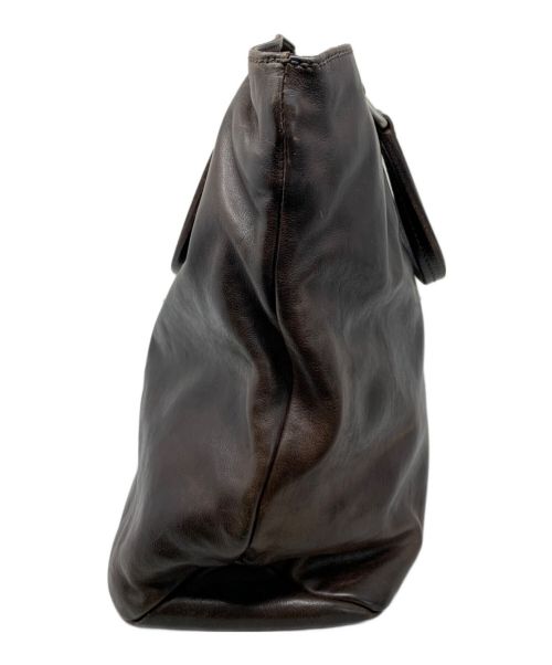 Daniel&Bob（ダニエル＆ボブ）Daniel&Bob (ダニエル＆ボブ) Daniel&Bob レザートートバッグ ブラウンの古着・服飾アイテム