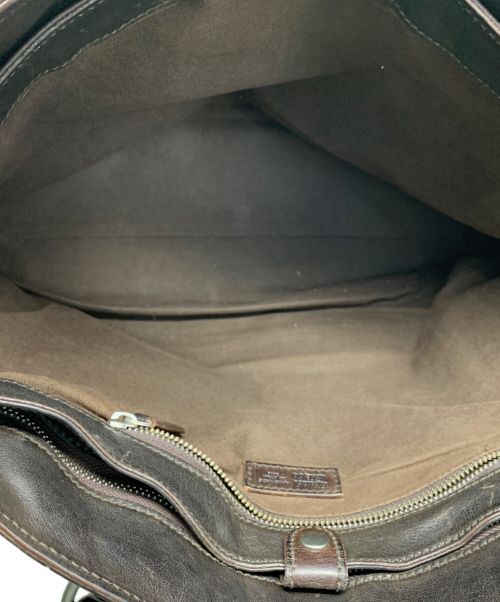 Daniel&Bob（ダニエル＆ボブ）Daniel&Bob (ダニエル＆ボブ) Daniel&Bob レザートートバッグ ブラウンの古着・服飾アイテム