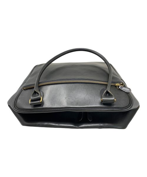 BRITANNIA LEATHERS（ブリタニアレザー）BRITANNIA LEATHERS (ブリタニアレザー) BRITANNIA LEATHERS レザーボストンバッグ ブラックの古着・服飾アイテム
