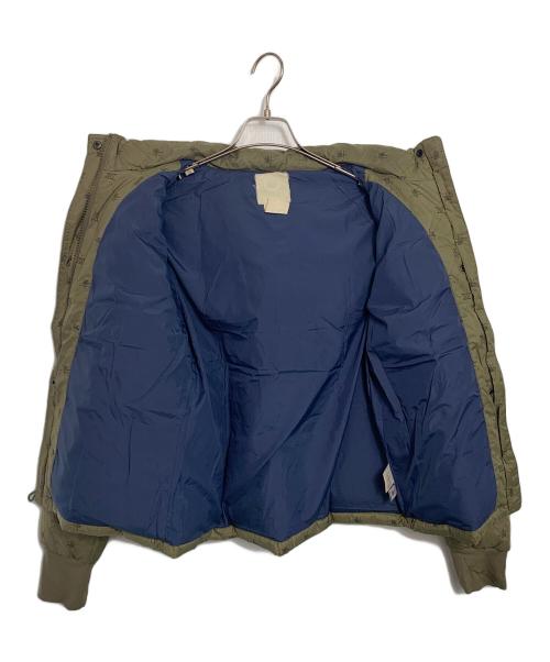 stussy（ステューシー）stussy (ステューシー) ダウンジャケット カーキ サイズ:-の古着・服飾アイテム