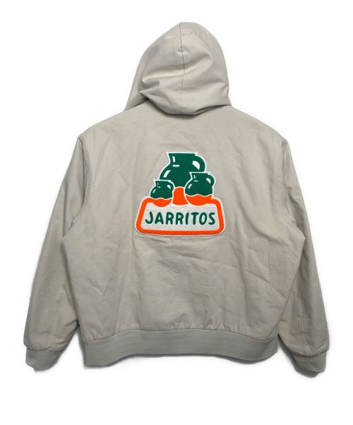 NIKE SB（ナイキエスビー）NIKE SB (ナイキエスビー) JARRITOS (ハリトス) NIKE SB JARRITOS Padded Jacket パーカー アイボリー サイズ:Lの古着・服飾アイテム