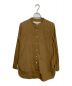 TICCA（ティッカ）の古着「TICCA ビブヨークシャツ」｜ブラウン