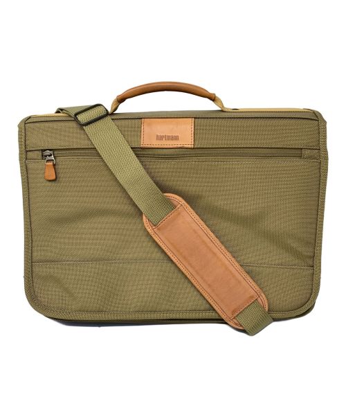 hartmann（ハートマン）hartmann (ハートマン) hartmann メッセンジャーバッグ カーキの古着・服飾アイテム