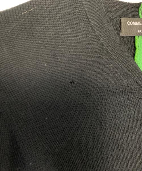 COMME des GARCONS HOMME PLUS（コムデギャルソンオムプリュス）COMME des GARCONS HOMME PLUS (コムデギャルソンオムプリュス) COMME des GARCONS HOMME PLUS ニット ブラック×グリーン サイズ:Freeの古着・服飾アイテム