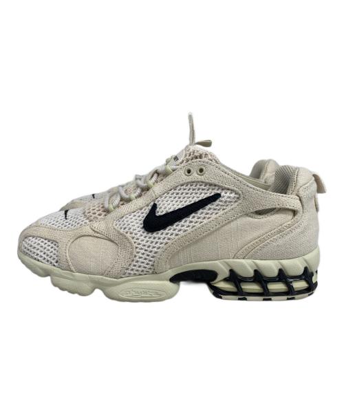 NIKE（ナイキ）NIKE (ナイキ) stussy (ステューシー) NIKE stussy Air Zoom Spiridon CG 2 スニーカー ベージュ サイズ:29㎝の古着・服飾アイテム