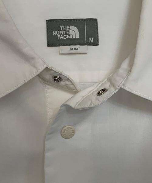 THE NORTH FACE（ザ ノース フェイス）THE NORTH FACE (ザ ノース フェイス) THE NORTH FACE NORTHERN HARRIER SHIRT ホワイト サイズ:Mの古着・服飾アイテム