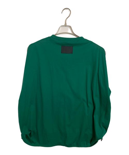 COGTHEBIGSMOKE（コグザビッグスモーク）COGTHEBIGSMOKE (コグザビッグスモーク) COGTHEBIGSMOKE ノースリーブカットソー グリーン サイズ:Freeの古着・服飾アイテム