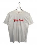 SUPREMEシュプリーム）の古着「Supreme Play Dead Tee White TEE」｜ホワイト