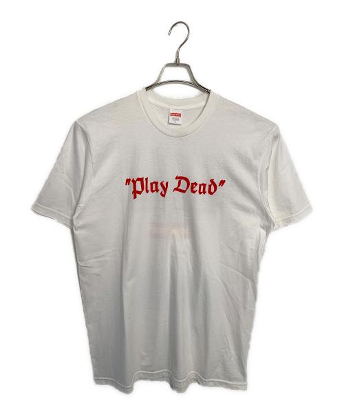 SUPREME（シュプリーム）Supreme (シュプリーム) Supreme Play Dead Tee White TEE ホワイト サイズ:L 未使用品の古着・服飾アイテム