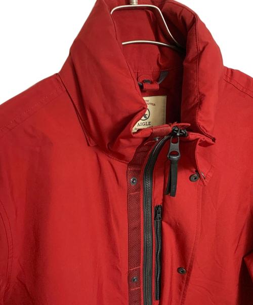 AIGLE（エーグル）AIGLE (エーグル) マウンテンジャケット レッド サイズ:LARGEの古着・服飾アイテム