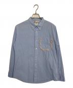 VISVIMビズビム）の古着「VISVIM BECHER POCKET FRINGE」｜ブルー