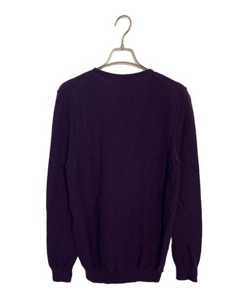 Salvatore Ferragamo（サルヴァトーレ フェラガモ）Salvatore Ferragamo (サルヴァトーレ フェラガモ) Salvatore Ferragamo カーディガン パープル サイズ:Sの古着・服飾アイテム