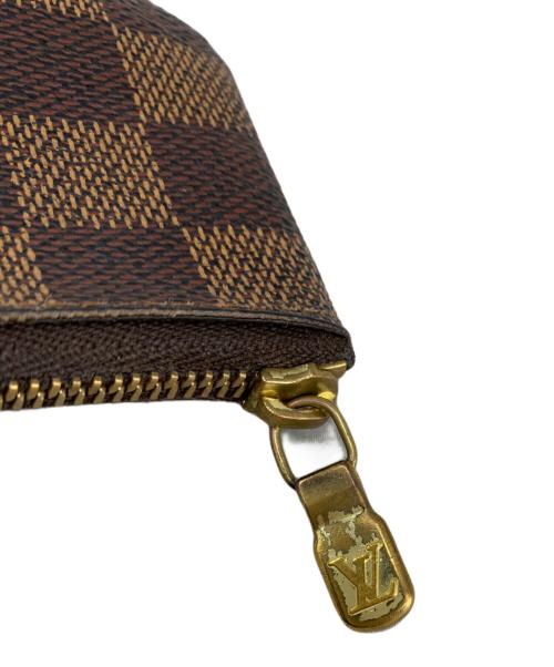 LOUIS VUITTON（ルイ ヴィトン）LOUIS VUITTON (ルイ ヴィトン) LOUIS VUITTON ダミエ ポシェットクレ コインケースの古着・服飾アイテム