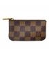 LOUIS VUITTON (ルイ ヴィトン) LOUIS VUITTON ダミエ ポシェットクレ コインケース：14000円