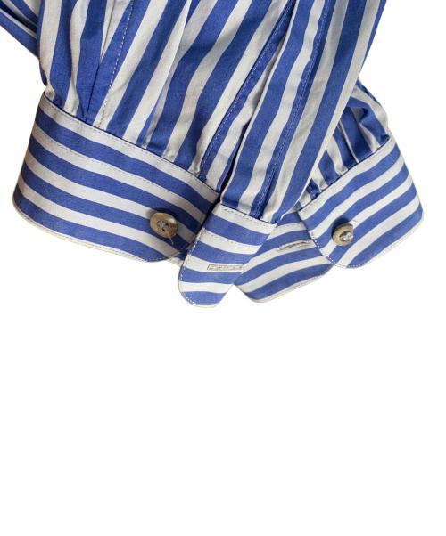 PRADA（プラダ）PRADA (プラダ) PRADA シャツ ブルー×ホワイト サイズ:-の古着・服飾アイテム