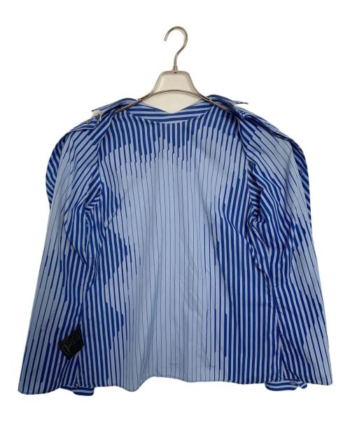 PRADA（プラダ）PRADA (プラダ) PRADA シャツ ブルー×ホワイト サイズ:-の古着・服飾アイテム