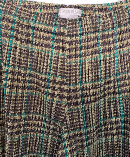 PLEATS PLEASE（プリーツプリーズ）PLEATS PLEASE (プリーツプリーズ) PLEATS PLEASE プリーツパンツ グリーン サイズ:1の古着・服飾アイテム