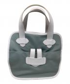 TILA MARCHティラマーチ）の古着「TILA MARCH ZELIG TOTE BAG」｜グレー×ホワイト