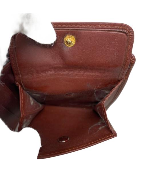 Cartier（カルティエ）Cartier (カルティエ) Cartier 2つ折り財布 ボルドーの古着・服飾アイテム