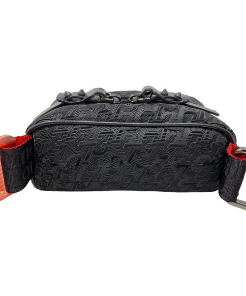 Christian Louboutin（クリスチャン・ルブタン）Christian Louboutin (クリスチャン・ルブタン) Christian Louboutin ウエストバッグ ブラック×レッドの古着・服飾アイテム