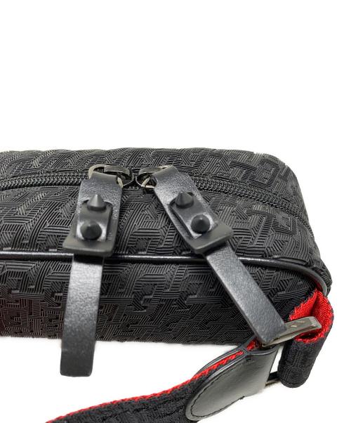 Christian Louboutin（クリスチャン・ルブタン）Christian Louboutin (クリスチャン・ルブタン) Christian Louboutin ウエストバッグ ブラック×レッドの古着・服飾アイテム