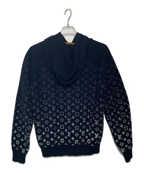 LOUIS VUITTON（ルイ ヴィトン）LOUIS VUITTON (ルイ ヴィトン) グラディエントプルオーバーパーカー ブラック サイズ:XSの古着・服飾アイテム