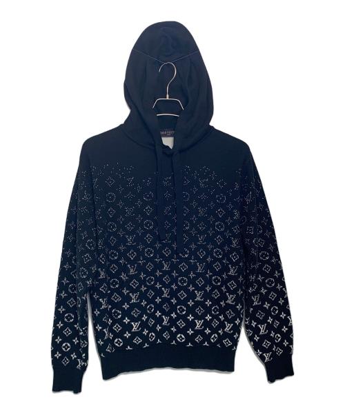 LOUIS VUITTON（ルイ ヴィトン）LOUIS VUITTON (ルイ ヴィトン) グラディエントプルオーバーパーカー ブラック サイズ:XSの古着・服飾アイテム