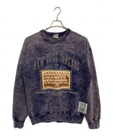 NUTMEG（ナツメグ）の古着「NUTMEG USA製 NYヤンキース スウェット」｜パープル