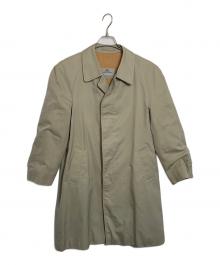 Aquascutum（アクアスキュータム）の古着「ステンカラーコート」｜ベージュ