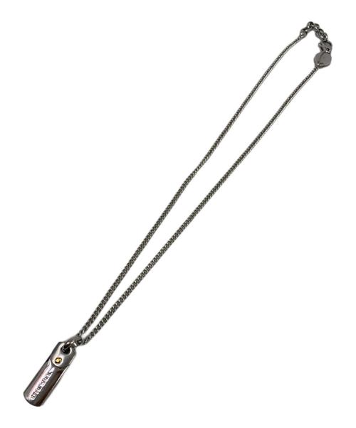 DIESEL（ディーゼル）DIESEL (ディーゼル) DIESEL ドックタグネックレス シルバー（色）の古着・服飾アイテム