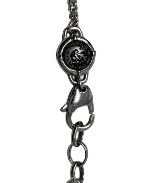 DIESEL（ディーゼル）DIESEL (ディーゼル) DIESEL ドックタグネックレス シルバー（色）の古着・服飾アイテム