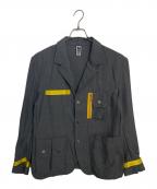 myneマイン）の古着「MYNE ジャケット」｜グレー×イエロー