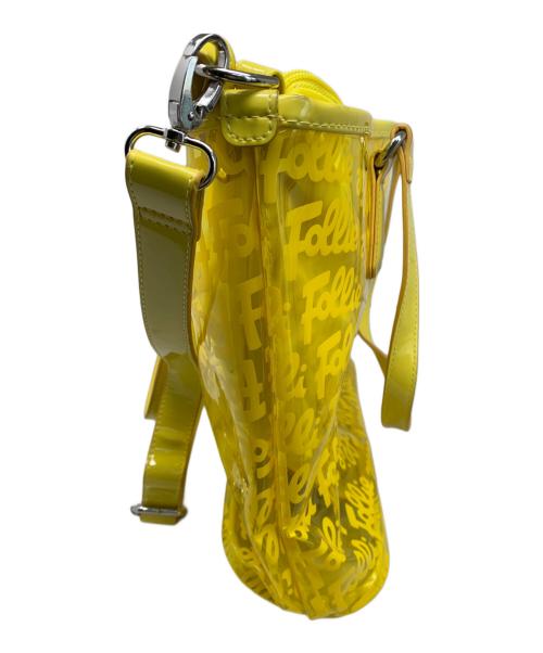 Folli Follie（フォリフォリ）Folli Follie (フォリフォリ) Folli Follie スケルトンハンドバッグ イエローの古着・服飾アイテム