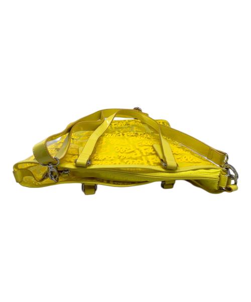 Folli Follie（フォリフォリ）Folli Follie (フォリフォリ) Folli Follie スケルトンハンドバッグ イエローの古着・服飾アイテム