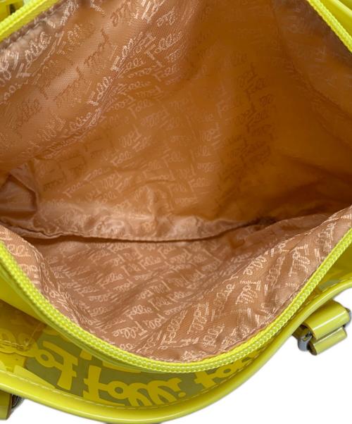 Folli Follie（フォリフォリ）Folli Follie (フォリフォリ) Folli Follie スケルトンハンドバッグ イエローの古着・服飾アイテム