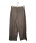 SLOBE IENA (スローブ イエナ) SLOBE IENA タックセンタープレスパンツ ブラウン サイズ:40 未使用品：9000円