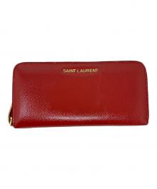 Yves Saint Laurent（イヴサンローラン）の古着「長財布」｜レッド