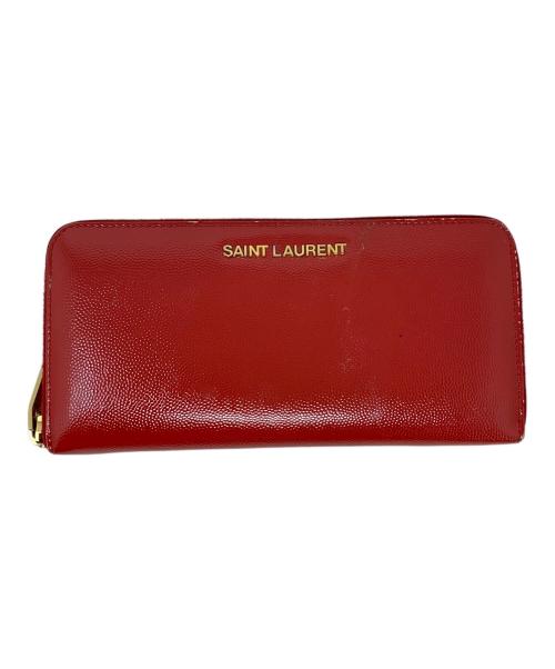 Yves Saint Laurent（イヴサンローラン）Yves Saint Laurent (イヴサンローラン) 長財布 レッドの古着・服飾アイテム
