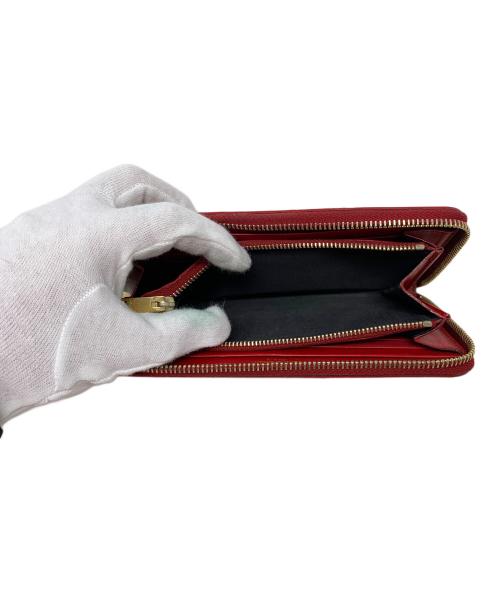 Yves Saint Laurent（イヴサンローラン）Yves Saint Laurent (イヴサンローラン) 長財布 レッドの古着・服飾アイテム