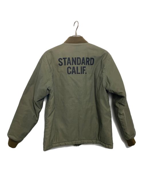 STANDARD CALIFORNIA（スタンダードカリフォルニア）STANDARD CALIFORNIA (スタンダードカリフォルニア) Reversible Deck Jacket オリーブ サイズ:-の古着・服飾アイテム