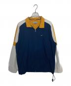 NIKEナイキ）の古着「NIKE フルジップウィンドブレーカー」｜イエロー×ホワイト×ネイビー