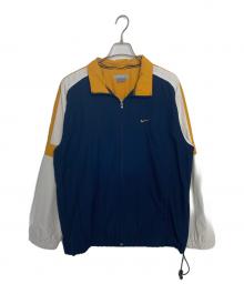 NIKE（ナイキ）の古着「NIKE フルジップウィンドブレーカー」｜イエロー×ホワイト×ネイビー