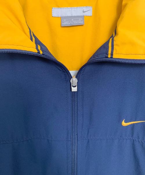 NIKE（ナイキ）NIKE (ナイキ) NIKE フルジップウィンドブレーカー イエロー×ホワイト×ネイビー サイズ:Mの古着・服飾アイテム