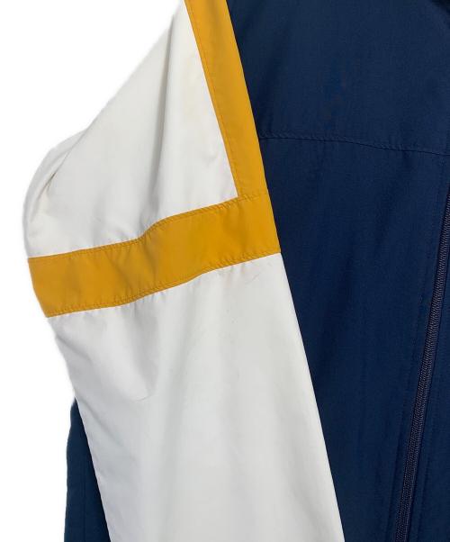 NIKE（ナイキ）NIKE (ナイキ) NIKE フルジップウィンドブレーカー イエロー×ホワイト×ネイビー サイズ:Mの古着・服飾アイテム