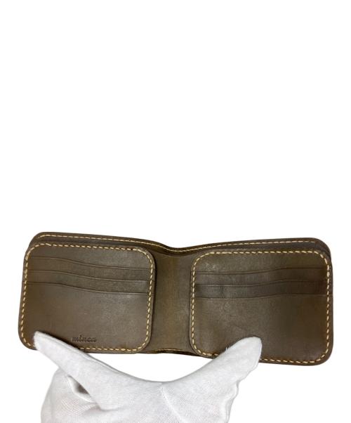 minca（ミンカ）minca (ミンカ) minca 2つ折り財布 ブラウンの古着・服飾アイテム